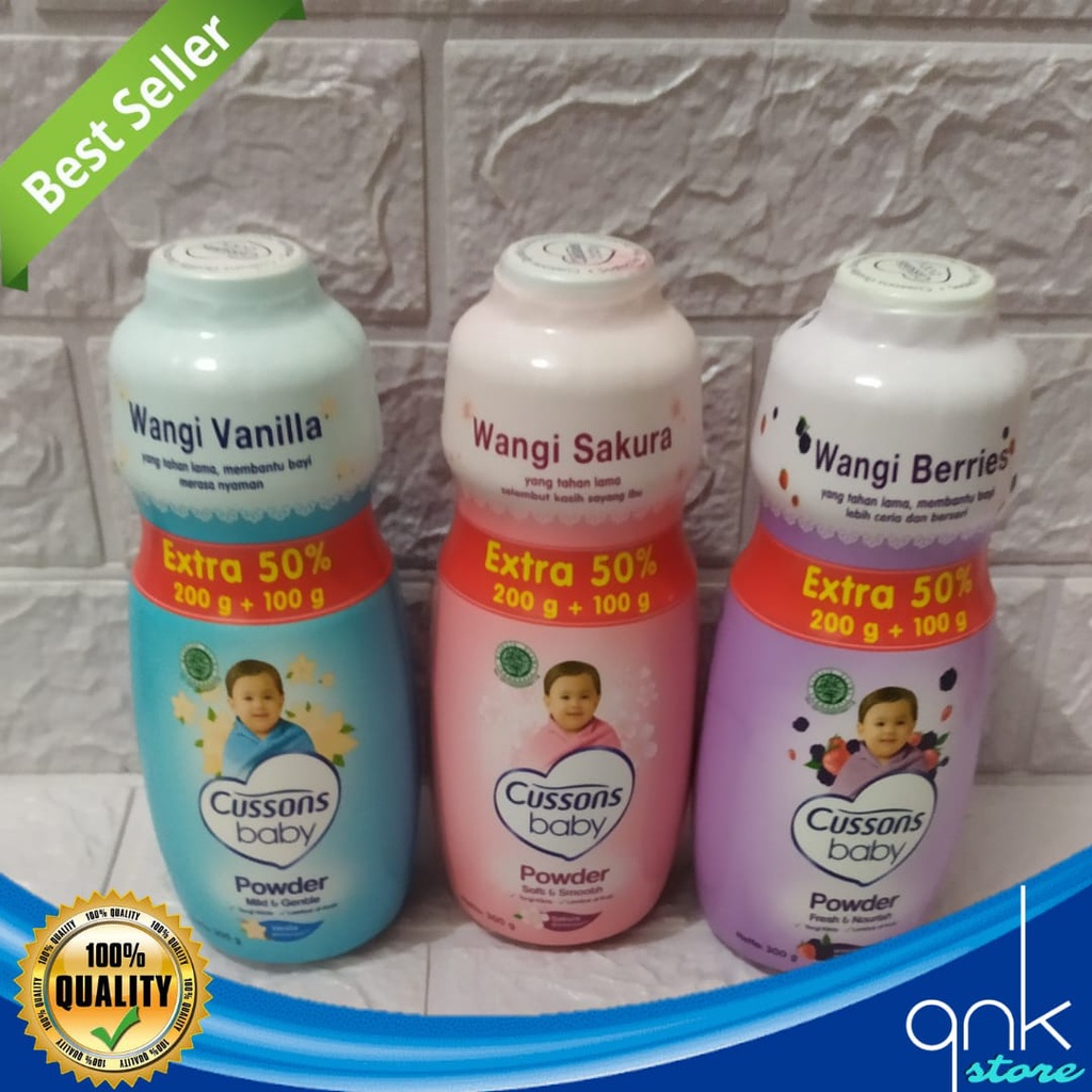 Cussons Baby Powder 300gr Bedak Cussons Bedak Bayi