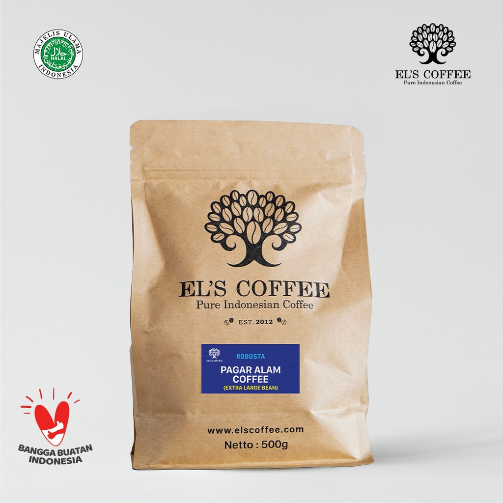 

Kopi Robusta El's Coffee Pagar Alam 500GR
