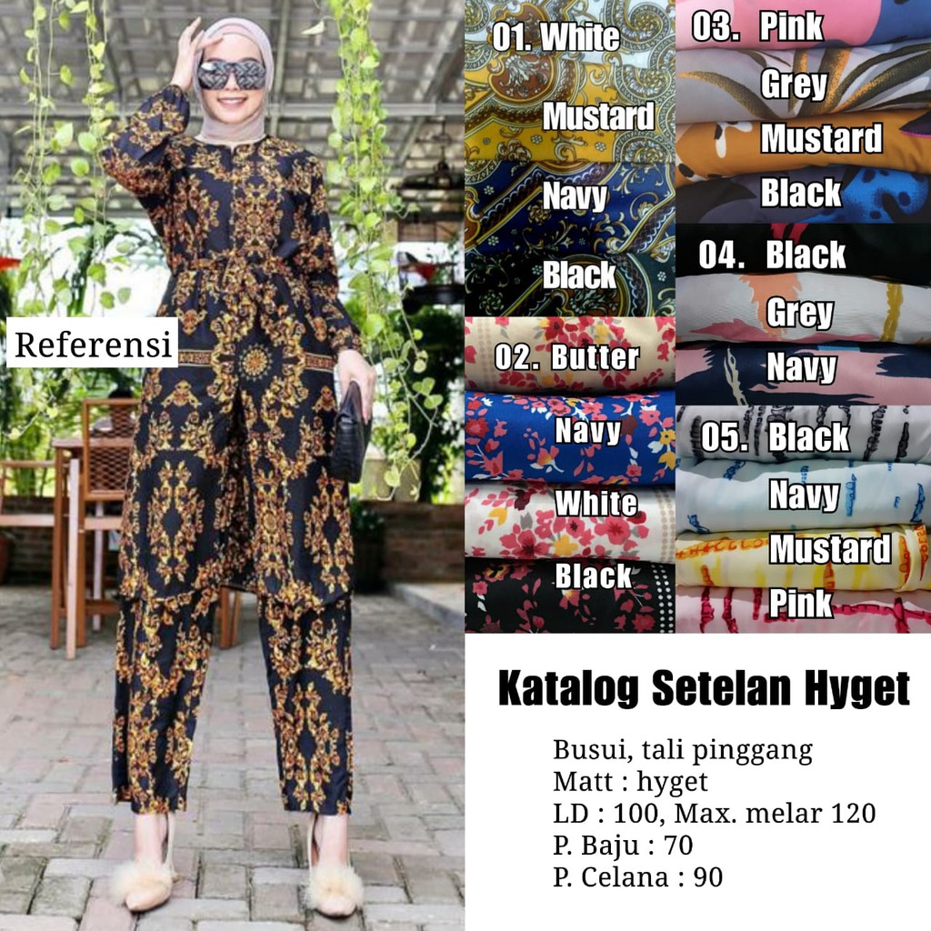 Setelan Hyget Termurah / Hyget Terviral
