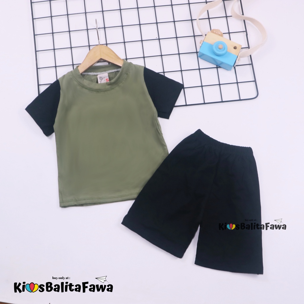 Set Bubu Bayi 6-18 Bulan / Piyama Lengan Celana Pendek Baby Laki Perempuan Baju Setelan Anak Import