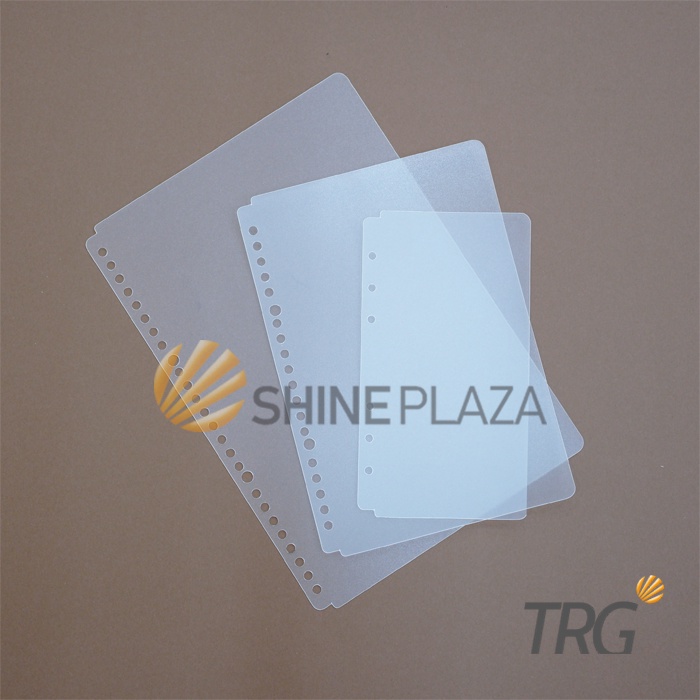 

DIY Cover Binder Loose Leaf Notebook A6 A5 B5 Transparan Sampul Mika TRG