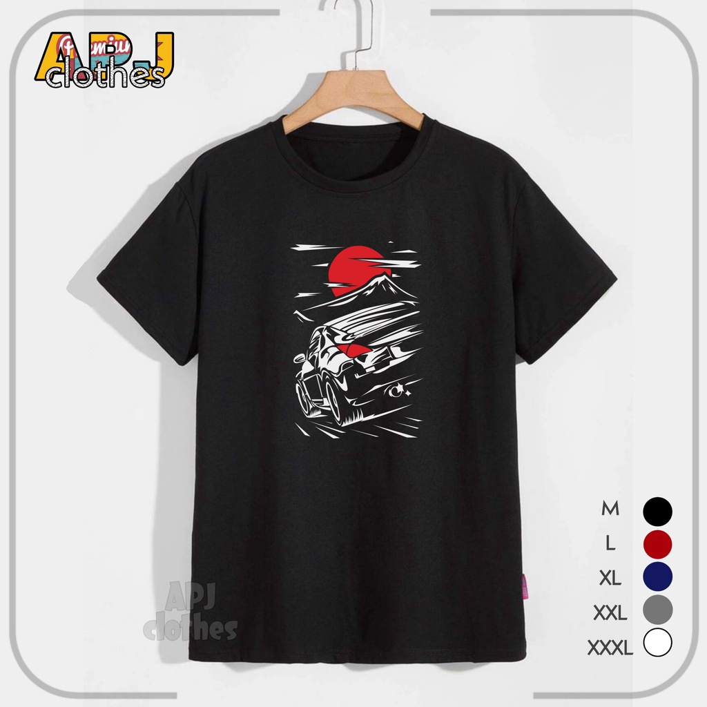 Kaos Pria Murah Distro Sablon Custom Racing T Shirt Kaos Pria