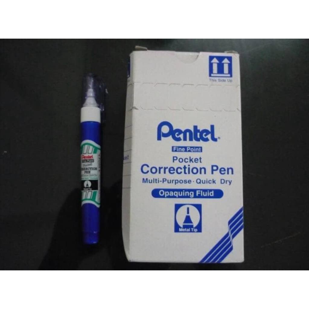 

Tip Ex Cair Pentel Correction Pen ZL 62 W 7 ml