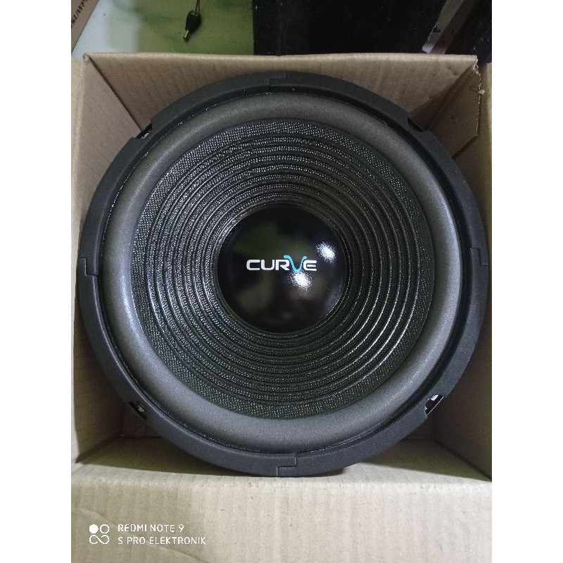 speaker 10 inch Cannon / Curve woofer 300 watt