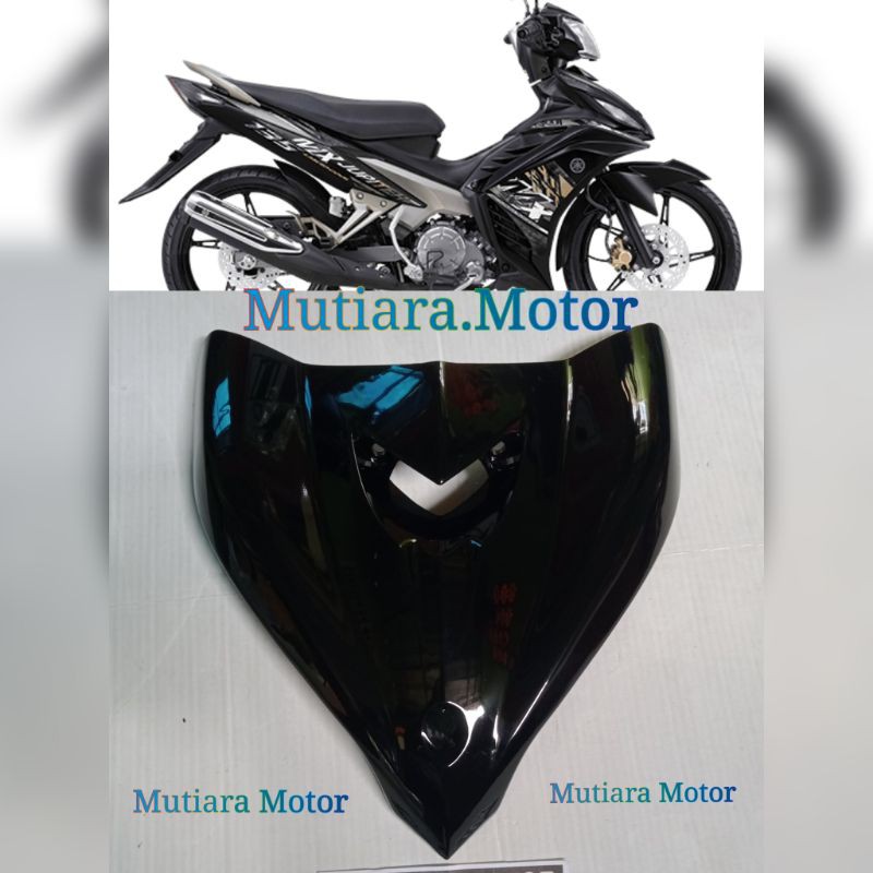 Cover Body Depan Tameng Jupiter MX New 135 Hitam
