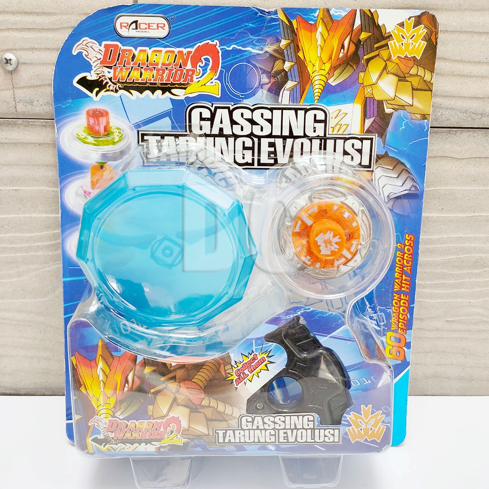 GASING TARUNG EVOLUSI DRAGON WARRIOR GANGSING TARIK BEYBLADE