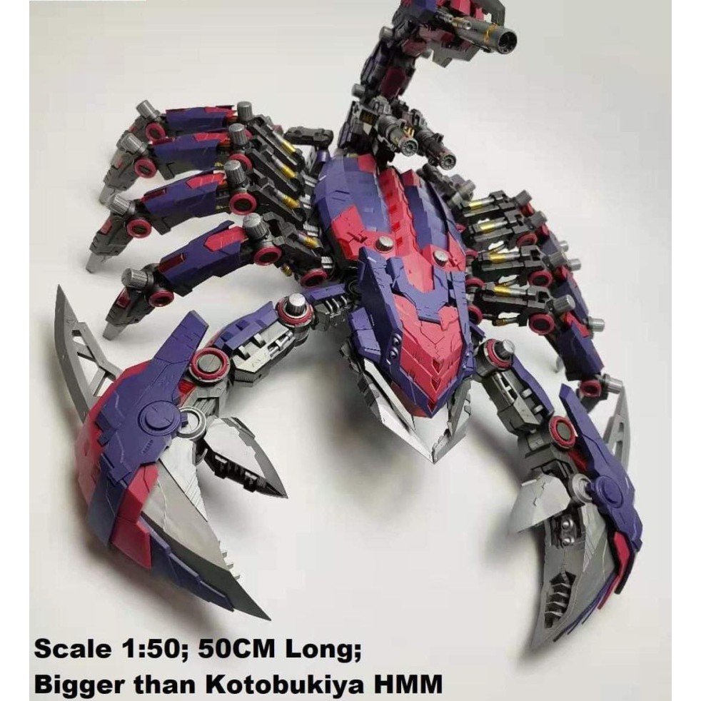 MODEL KIT ZOIDS 1/50 HMM ZA SUPERNOVA DEATH STINGER BUKAN KOTOBUKIYA