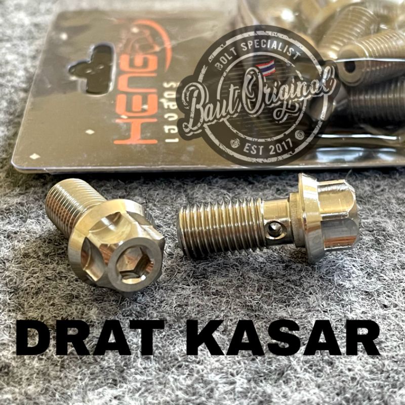 baut kaliper master rem probolt 2 kunci 5g gear stainless drat kasar heng thailand