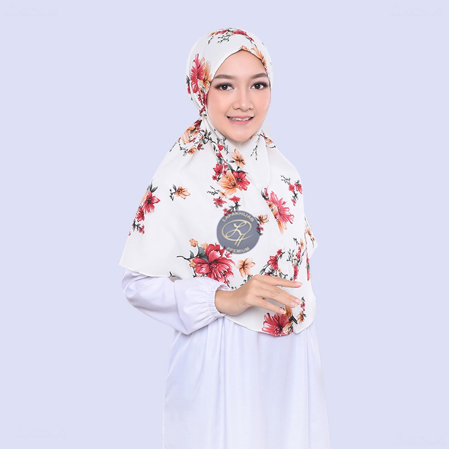 Kerudung Tali Belakang Jumbo Viral Terbaru Jilbab Bergo Mariam Syari Motif Premium Bagus Buat Harian-4