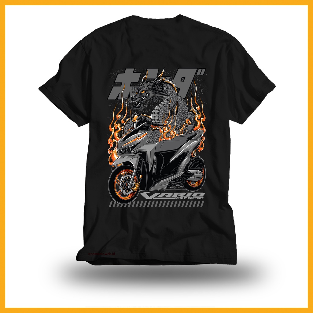 Kaos vario T shirt racing distro cotton combed 30s ukuran big size s m l xl xxl xxxl 4xl 5xl kaos jumbo mr hoodie