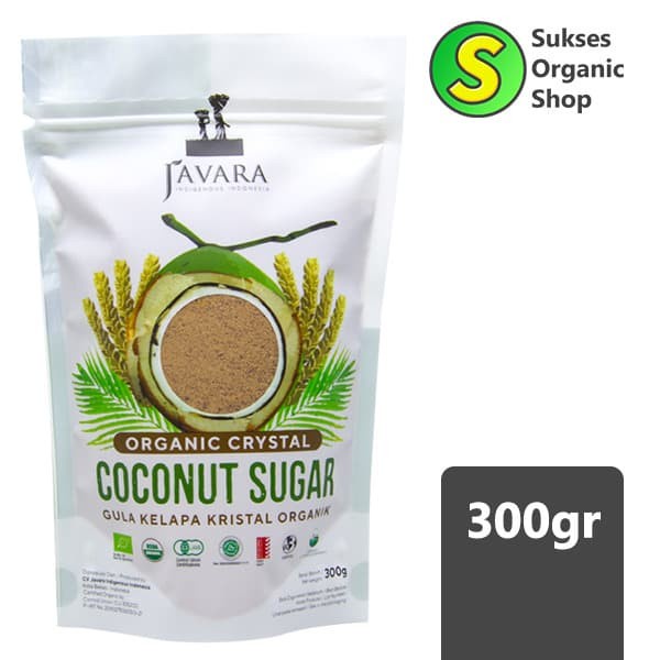 

Fe0Ggg Organic Crystal Coconut Sugar/Gula Kelapa Kristal Organik/Javara/300Gr 75djbfv