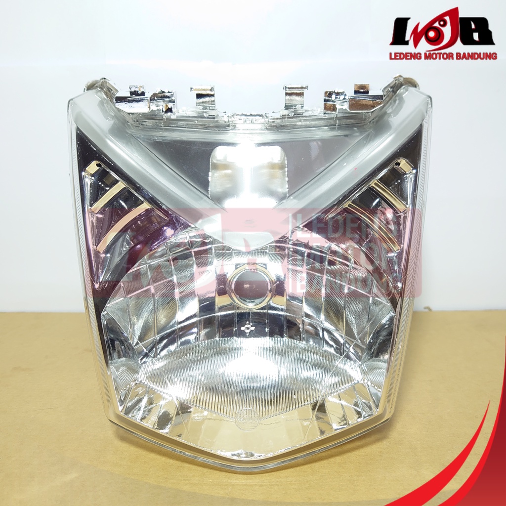 Reflektor Beat Fi Injection Headlamp Kaca Lampu Depan Lokal