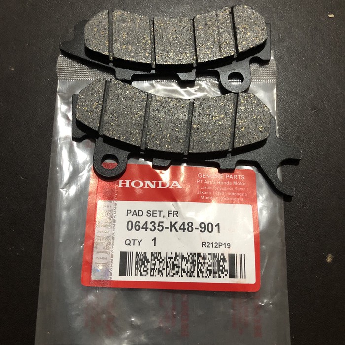 Kampas Rem Depan PCX CBU thailand k48/kre dispad pcx thailand cbu
