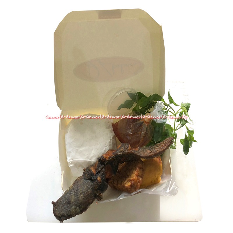 Nasi Pecel Ayam Pecel Lele Pecek Pecal Lele Ayam 1potong Dengan Sayur Lalapan Lalap Tahu Tempe Sambel Sambal Maknyus Siap Makan Dz'Kuliner