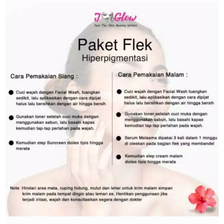 Jglow Paket Hyperpigmentasi Flek( Plus Serum melasma)Ampuh Mengatasi Flek Bandel