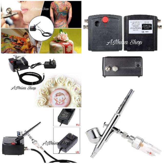 Airbrush compresor kit