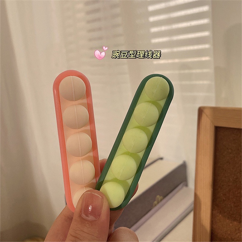 Silicone USB Cable Organizer Cable Winder Desktop Tidy Management Clips Cable Holder for Mouse Headphone Wire Organizers