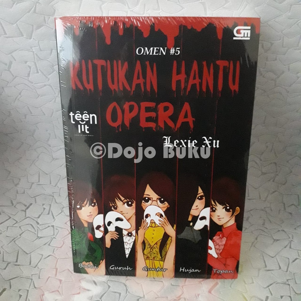 Buku Novel Omen#5 : Kutukan Hantu Opera by Lexie Xu