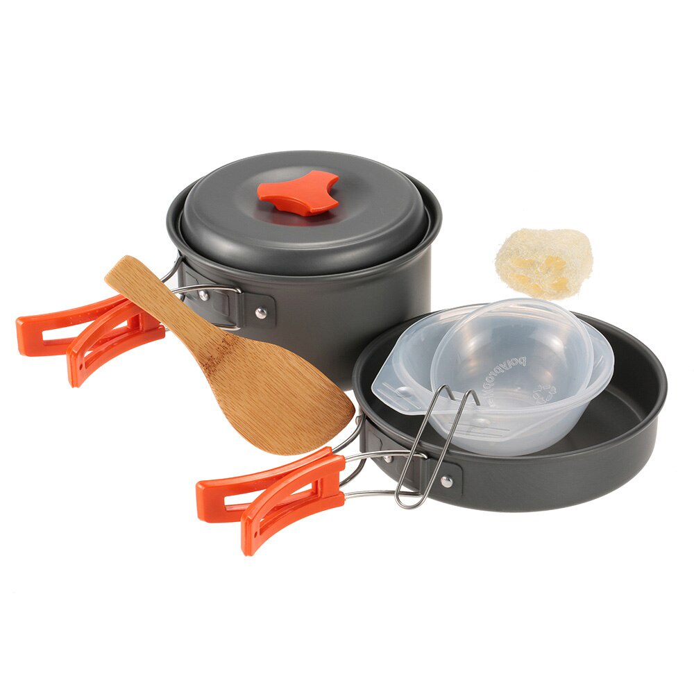 Nesting panci masak camping cooking set ultralight DS 101 &amp; WH-200