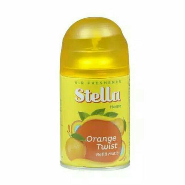 Stella Refil Matic Orange Twist 225Ml (Khusus Gojek Surabaya)