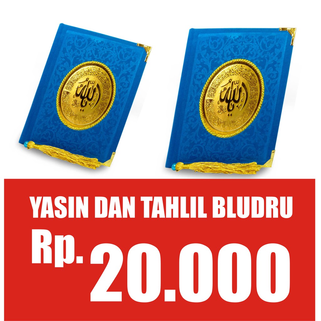 Buku Yasin Tahlil Hardcover Bludru