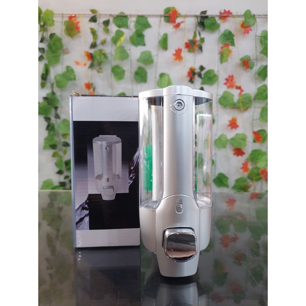 Jual Dispenser Sabun Cair Pencet Tempat Shampo Single Kunci Tabung