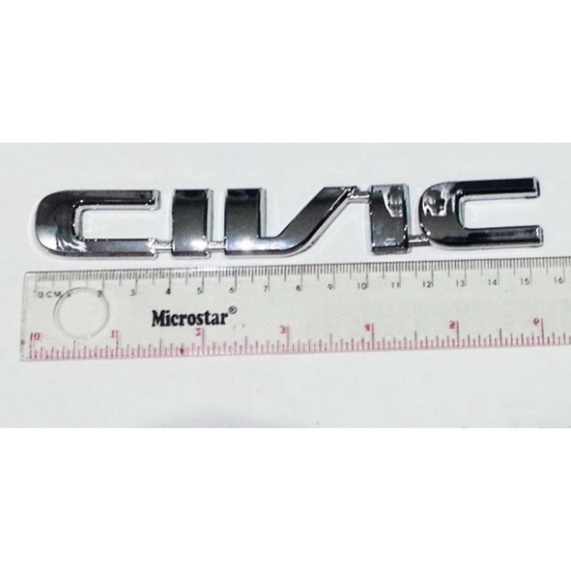 ROXYNDO - Emblem Logo Honda Civic Century ES VTI VTI-S 2001 2002 2003 2004 2005
