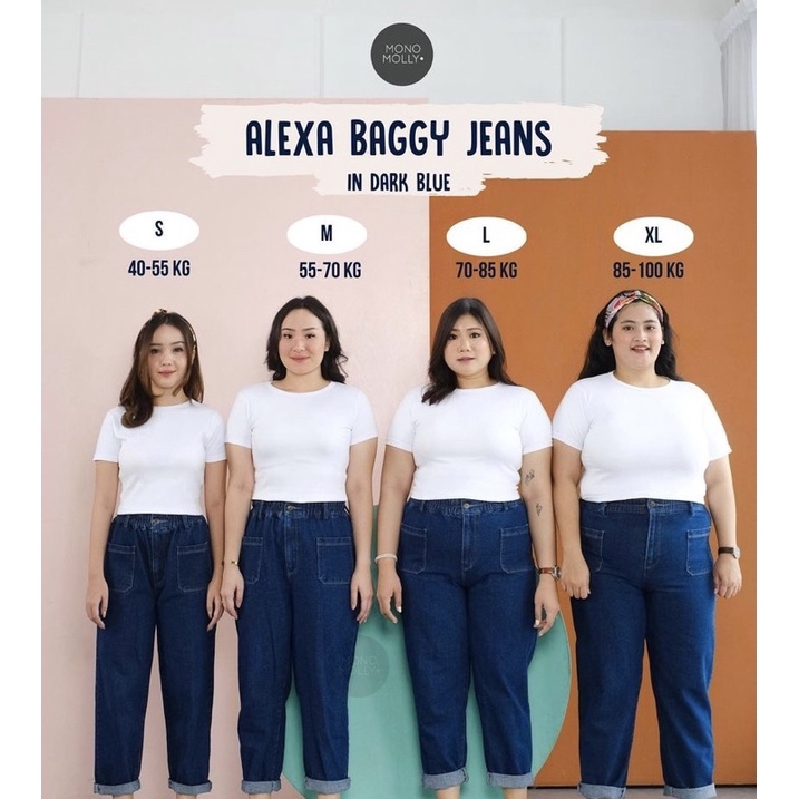 preloved alexa baggy jeans monomolly