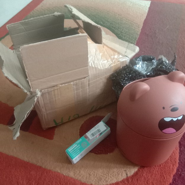 Promo Murah! We Bare Bears Tong Sampah Miniso