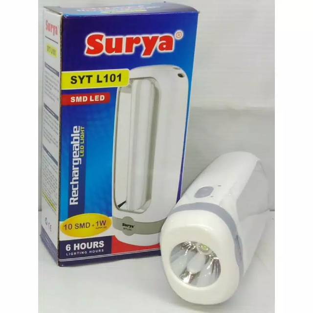 Senter lampu SURYA SYT L101 emergency LED darurat lamp