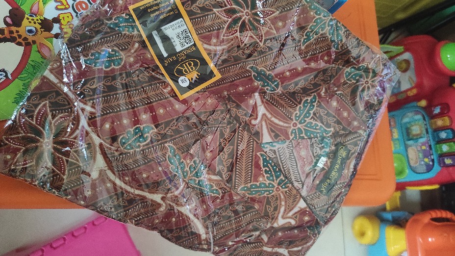 Benang Raja Hem Batik Pria Lengan Pendek Ukuran M L Xl
