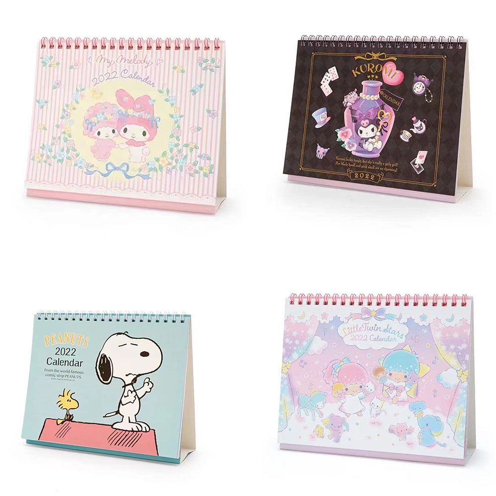 (Aaoottuuoo5.Id) Kalender Meja 2022 Motif Kartun Anjing Lucu Untuk Sekolah / Kantor