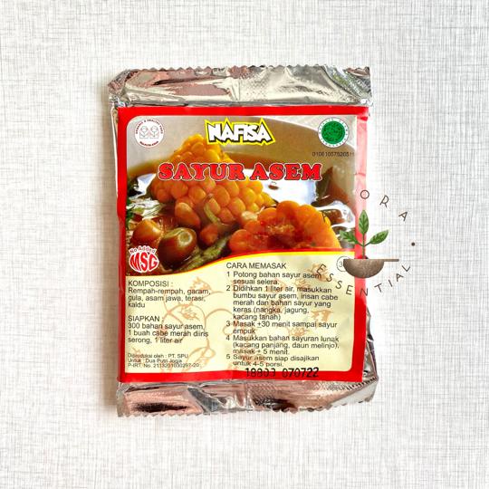 Nafisa Bumbu Instan Sayur Asem 30gr - Bumbu Sayur Asem Nafisa