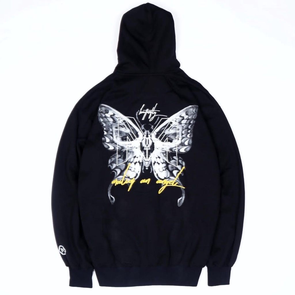 Sweater Hoodie Zipper MA BUTTERFLY / Hoodie Pria / Hoodie Wanita Available M L XL Casual Good Brand Quality (Fulltag) Realpict