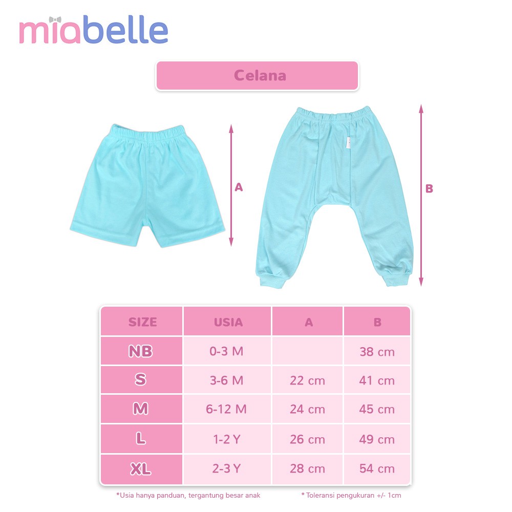 Miabelle Celana Pendek Polos