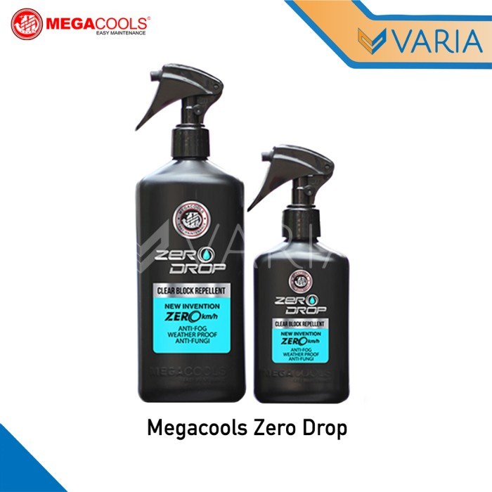 Megacools Zero Drop 500 ml Glass Repellent Anti Embun Clear Kaca Mobil