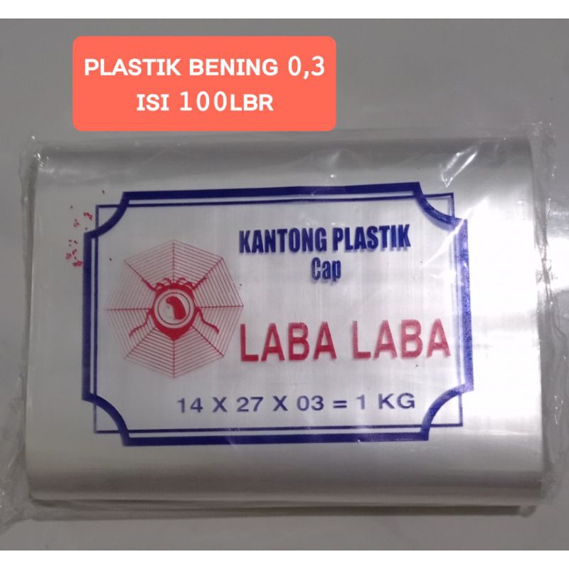 plastik bening LABA-LABA (03) 1KG