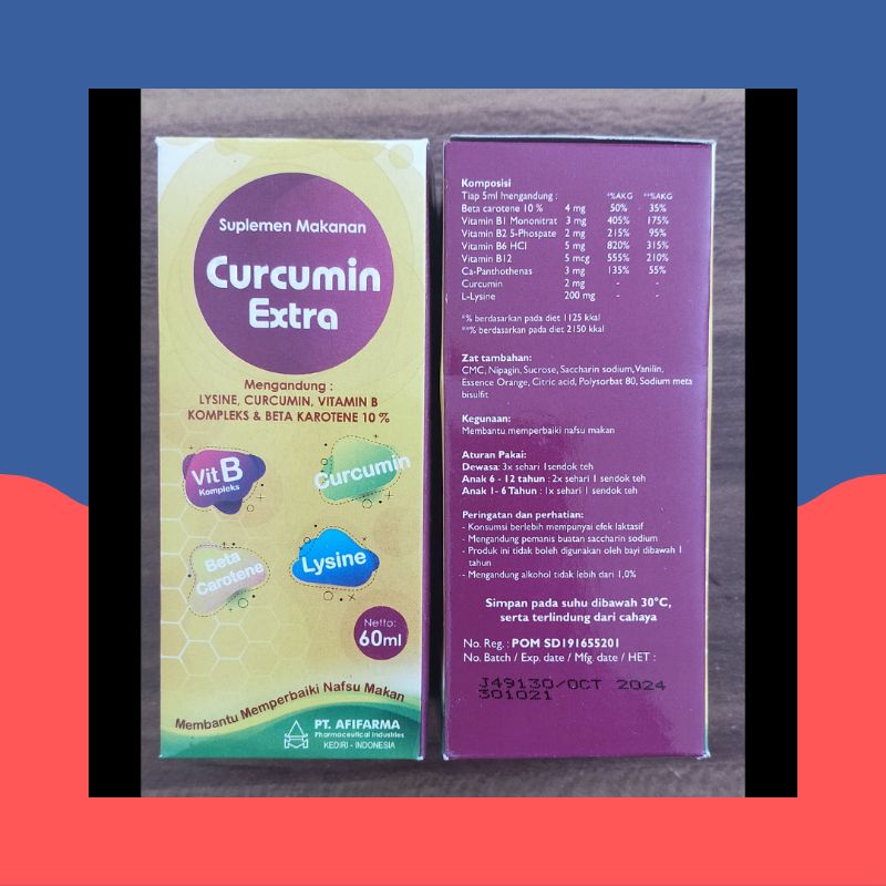 curcumin extra sirup 60ml