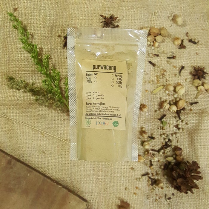 

PURWOCENG BUBUK 500 GRAM - Pimpinella Pruatjan - MURNI