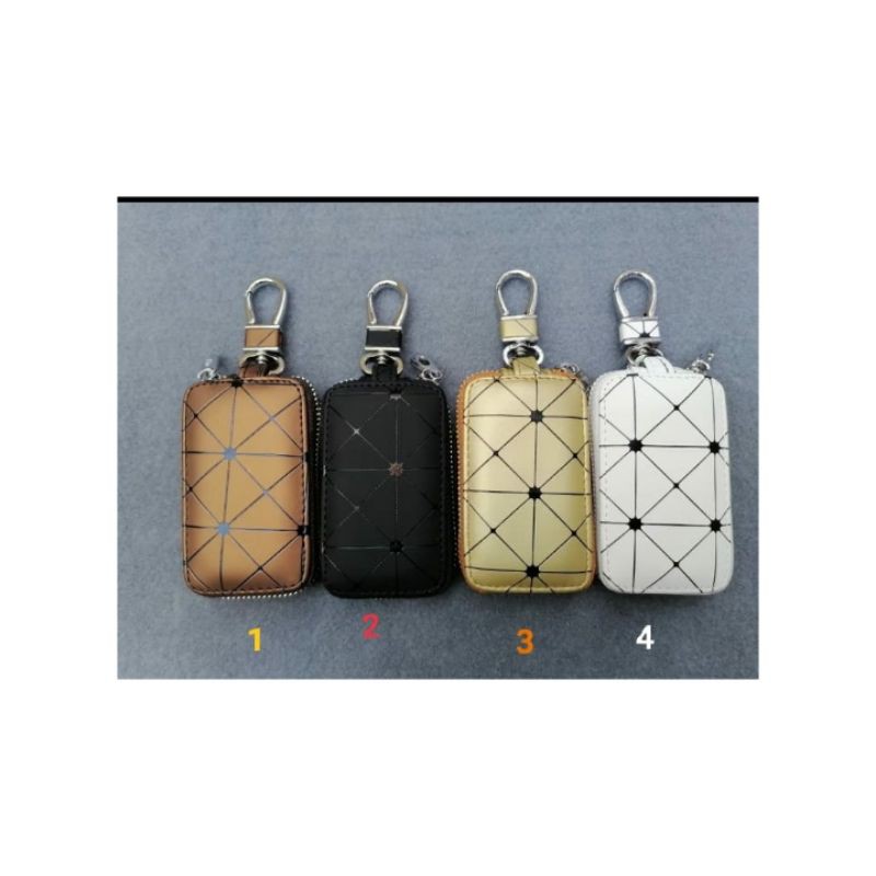 DOMPET KUNCI MOTOR MOBIL MOTIF SILANG DOMPET STNK KUNCI UNIK