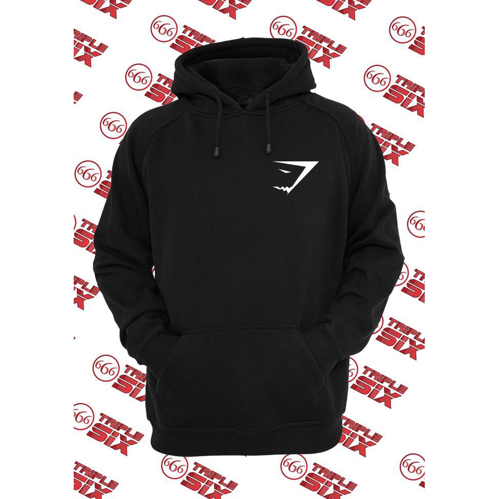 Jaket Hoodie Sweater jumper GymShark Jacket Distro Pria Laki Wanita Fleece Polos Murah