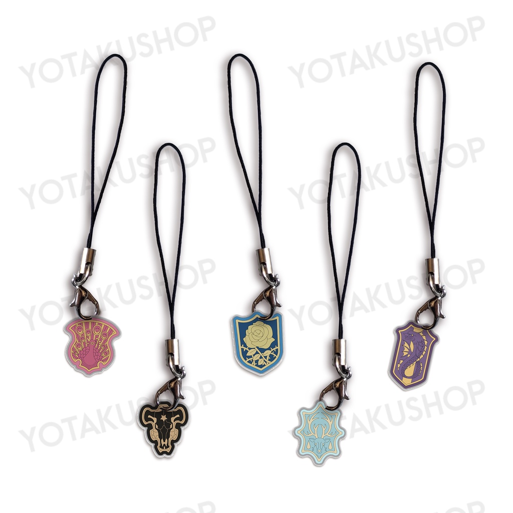 Tali Strap Gantungan HP Anime BLACK CLOVER Seri 1