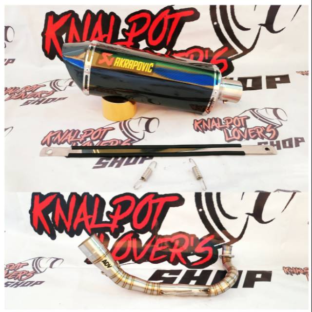Knalpot racing Akrapovic Honda ADV 150