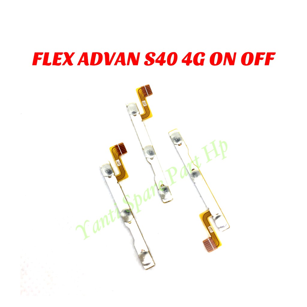 Flexible On Off Advan S40 LTE S40 4G Original Terlaris New