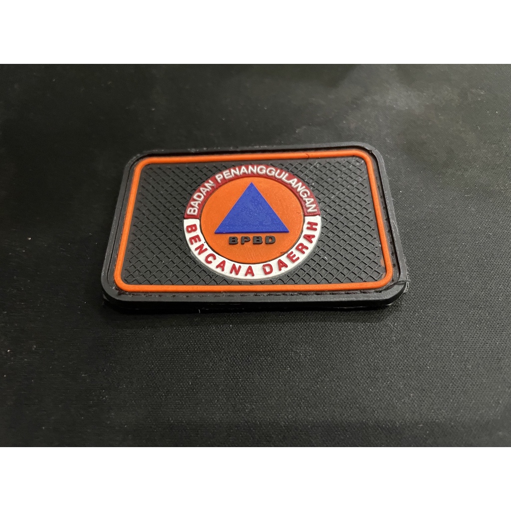 Patch BPBD - Patch Velcro BPBD - Prepetan BPBD -  Velcro Karet