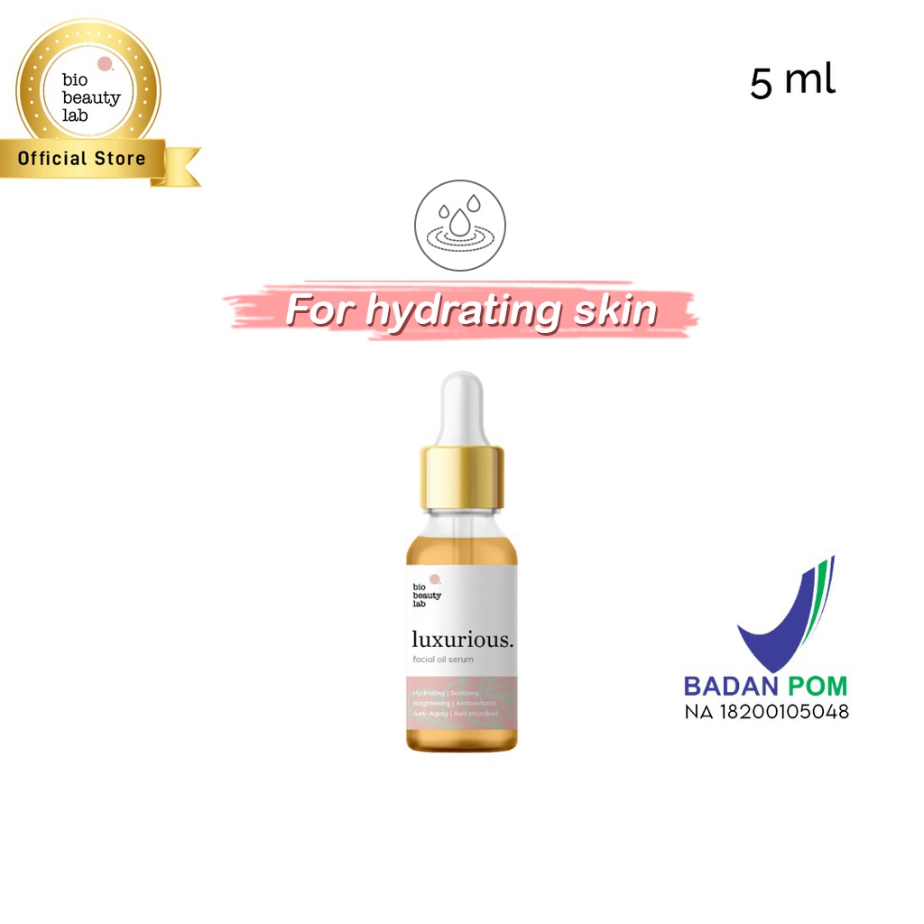 Jual Bio Beauty Lab 5ml Luxurious Facial Oil Serum Shopee Indonesia