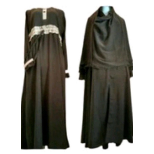 Set gamis jilbab safar