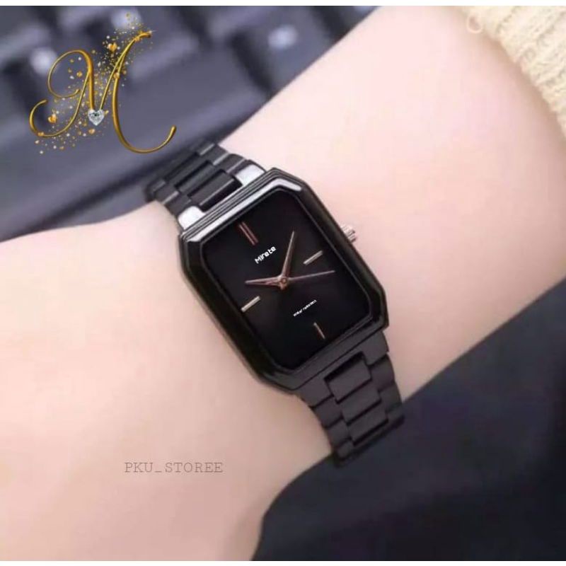 TERLARIS☑️ Jam tangan wanita cantik Elegan strap stainliss bayar di tempat free batre cadangan/jam tangan cewek murah/jam tangan Wanita simple//jam tangan wanita elegan//jam tangan wanita  anti karat //jam tangan wanita kekinian trend bisa bayar di tempat