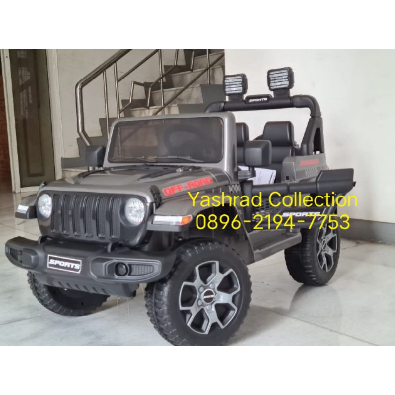 Mainan Mobil Aki Anak Anak Jeep Off Road PMB 8288-3
