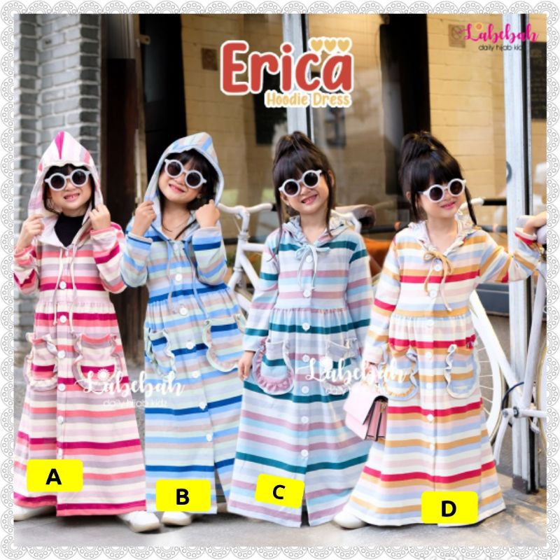 Dress Anak Perempuan_Erica Hoodie Dress by Labeebah